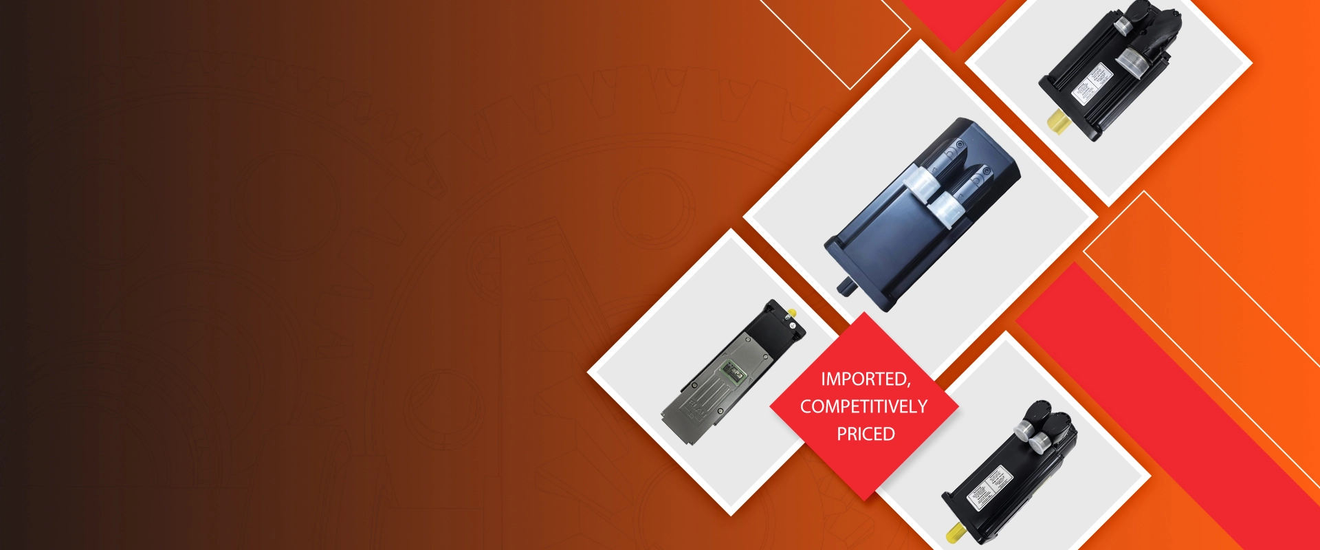 Brand New Motors for Industrial Equipment